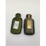 Continental boxed 14ct Gold mounted scent bottle