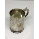 Silver hallmarked tankard london silver hallmark 1934