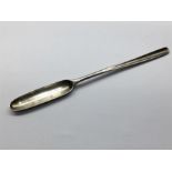 18th century silver marrow scoop by Stephen Adams 1st