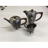 Walker and Hall Silverplated tea service