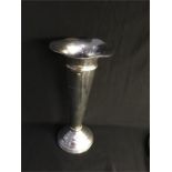 large Silver Hallmarked Vase