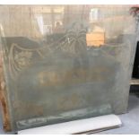 Original Victorian Etched Glass 'Tap'