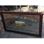 Scots Greys Whiskey Mirror