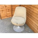 Aluminium Swival Chair with Hop Sack Cover