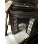 Cast Iron Tiled Fireplace (Tiles Depicting American Scenes)