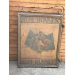 Vintage Mounted Pub Sign - Rum Runner