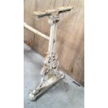 Cast Iron Ornate Table Base