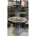 Vintage Bronze Water Fountain