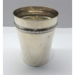 Vintage Continental Silver Beaker