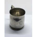 Small Vintage Silver Tankard