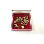 9ct Gold Charm Bracelet