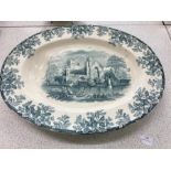 Large Victorian Meat Plate
