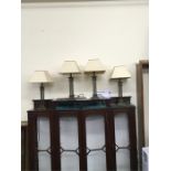 Selection 4 Matching Table Lamps