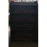 Oak 5 Shelve Bookcase