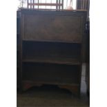 Oak Fall Front Bookcase