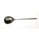 Large Russian Silver & Neillo spoon