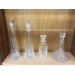 4 Decanters Includes Ships Decanters