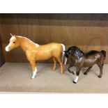 Pair Of Beswick Horses