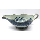 18th Century Chinese Export gravy / sauce boat