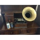 Edison Phonograph Original Horn, Model C,