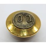 Rare 14ct Gold Arts & Crafts Holy Communion Wafer Box