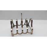 Silver Hallmarked Toast Rack weight 57 grams