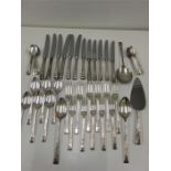 Large selection of silver plated cutlery