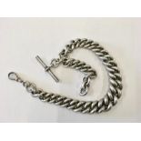 Very large over sized antique Albert watch chain