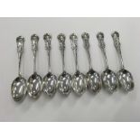 Collection 8 Victorian Silver spoons