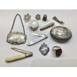 Selection of Silver Items