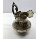 Dutch Silver Jug Silver Hallmarks to base measures approx 13cm tall weight 200g