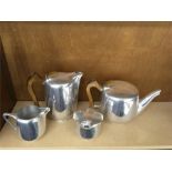 Vintage Picquot Ware Tea & Coffee Set