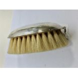 Large Dutch Silver Clothes Brush full dutch silver hallmarks