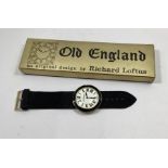 Boxed Vintage Richard Loftus 60's Old England Wrist Watch