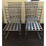 4 Metal Chairs