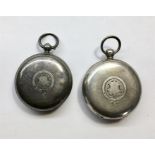 2 antique silver Pocket watches