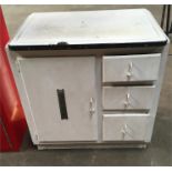 White kitchen cabinet