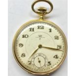 14ct Gold Continental chronometer Pocket watch