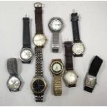 Selection of Mens Vintage Watches inc 2 Seiko