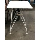 White metal occ/ table