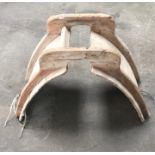 Wooden camel saddle