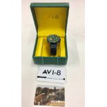 V1-8 Hawker Hurricane wrist watch boxed