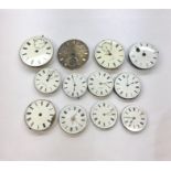 collection of antique Pocket Watch Movements