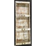 Small distressed bookcase