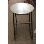 4 Metal stools