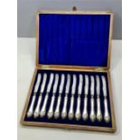Antique Boxed Set of 12 knives