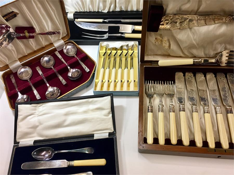 Boxes of Vintage Cutlery - Image 2 of 4