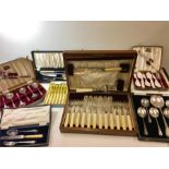 Boxes of Vintage Cutlery