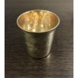 French Silver Beaker