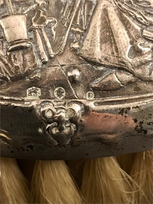 Decorative Dutch Silver Clothes Brush - Image 6 of 6